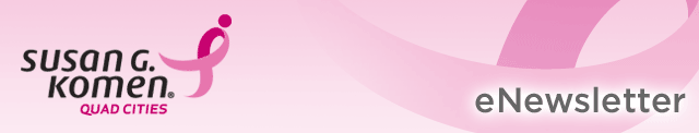 Susan G. Komen banner with logo